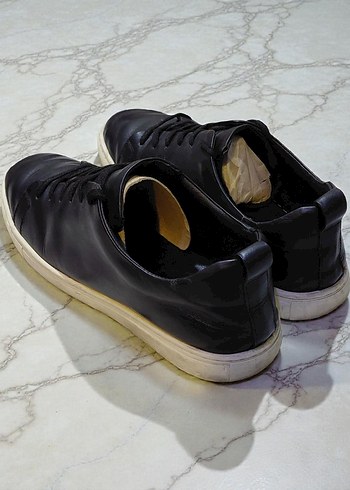 DESA 41 Siyah Deri Erkek Günlük Ayakkabı - Görsel 2