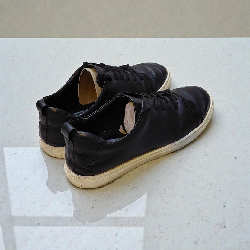 DESA 41 Siyah Deri Erkek Günlük Ayakkabı - Görsel 3