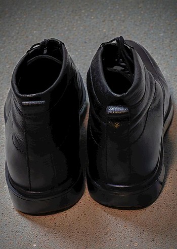 BETA Siyah Erkek Klasik DERİ Bot - Görsel 4