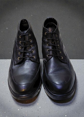 BETA Siyah Erkek Klasik DERİ Bot - Görsel 3