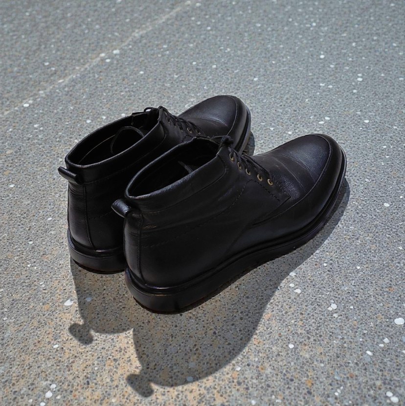 BETA Siyah Erkek Klasik DERİ Bot - Görsel 2