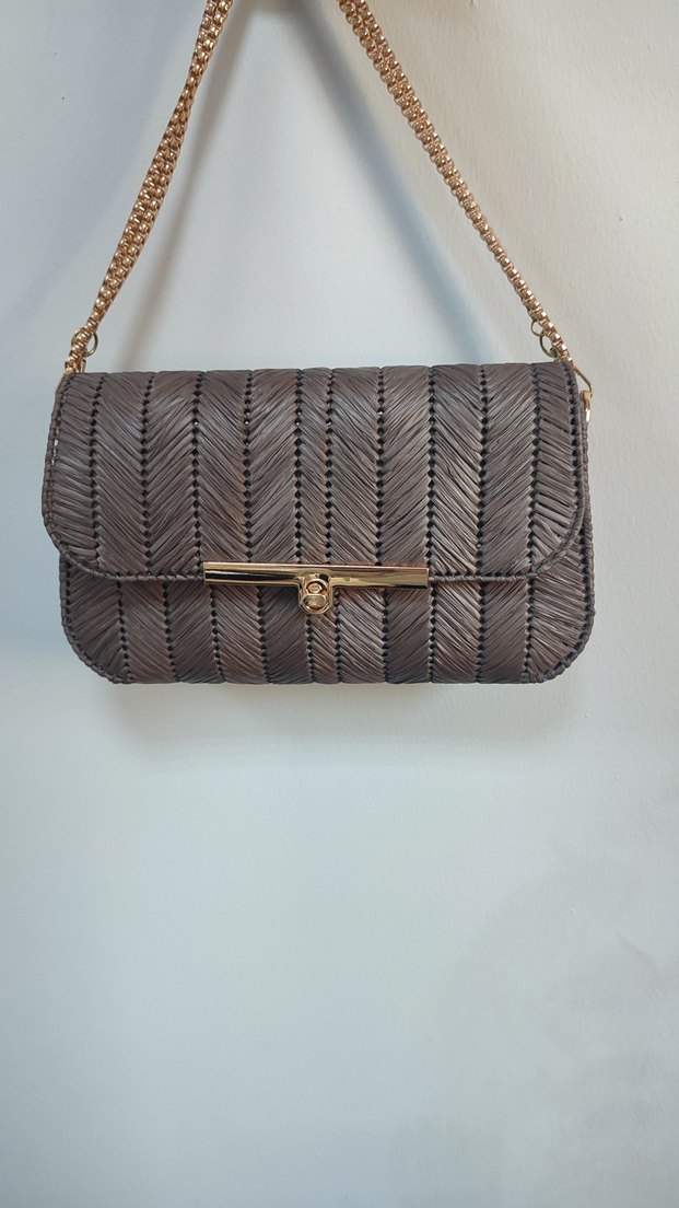 Bej Deri  Kadın Çanta - Görsel 2