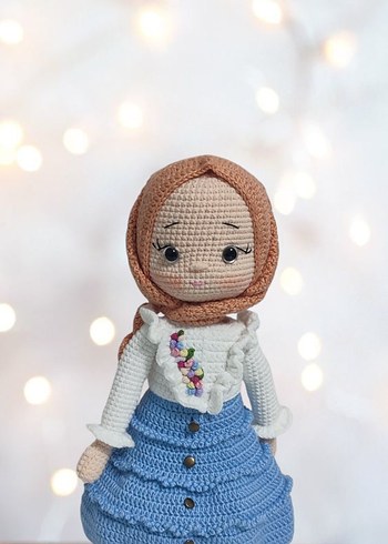 Tesettür Örgü Bebek - Görsel 2