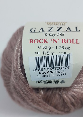 Gazzal rock n roll  İplik - Merino Yünlü. - Görsel 4