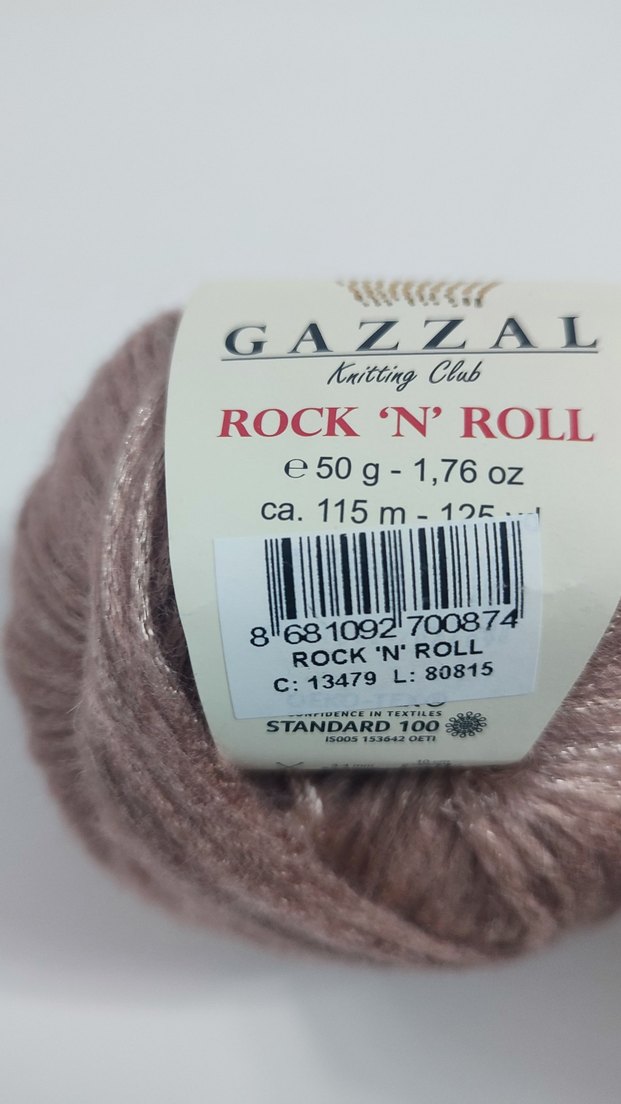 Gazzal rock n roll  İplik - Merino Yünlü. - Görsel 4