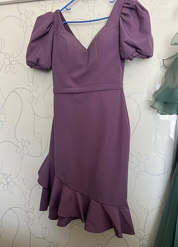 H&M Elbise Midi kalem etek