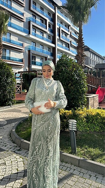 MİNT YEŞİLİ BALIK ABİYE
