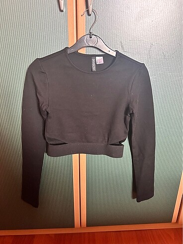 Siyah scuba crop