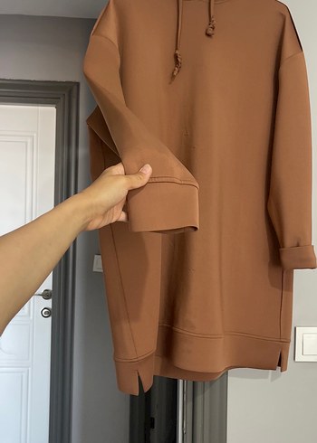 Tezi dükkanı scuba sweat tunik , Uzun Kollu, Salaş