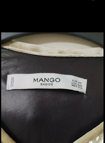 xs Beden mango şişme mont