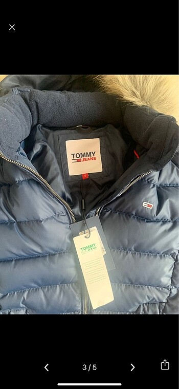 s Beden orjinal tommy hilfiger mont