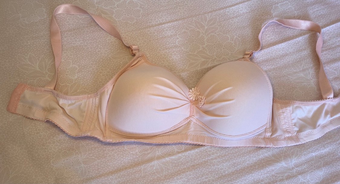 Pembe Midi Kullanılmış Sütyen 85 beden pamuklu - Görsel 2