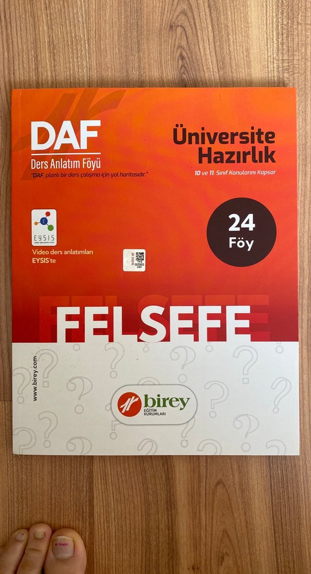 DAF Felsefe Üniversite Hazırlık Ders Anlatım Föyü - Görsel 3