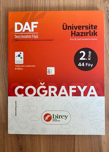 DAF Üniversite Hazırlık Coğrafya 2. Kitap - Görsel 2