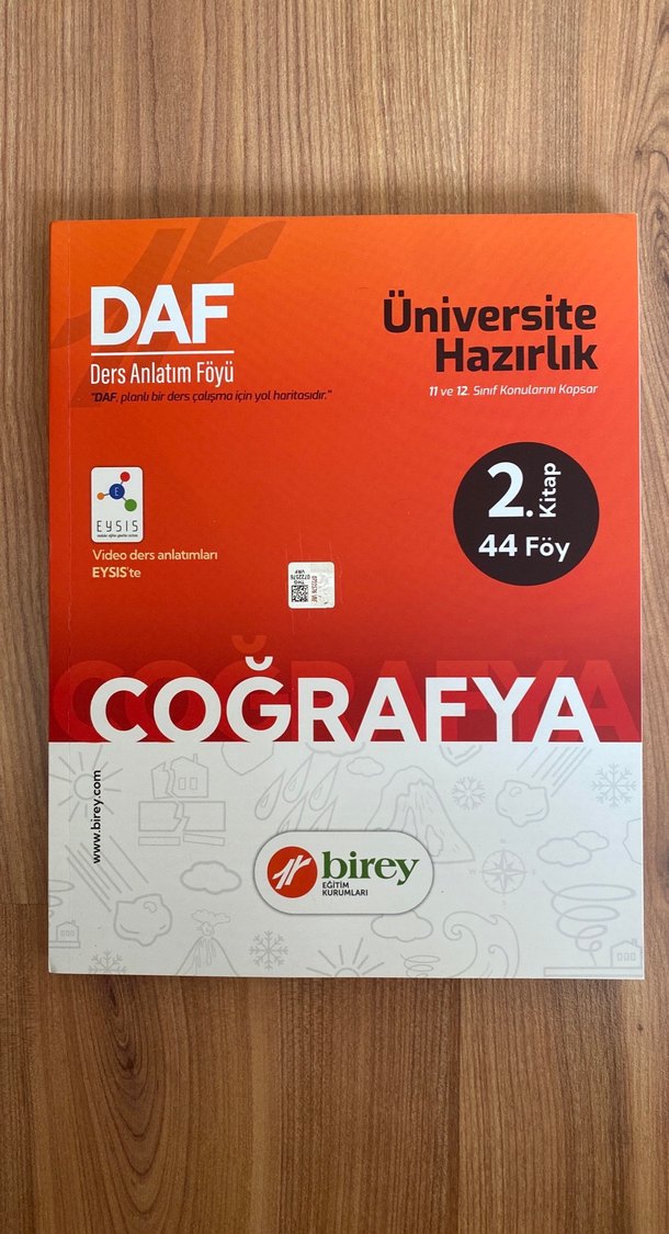 DAF Üniversite Hazırlık Coğrafya 2. Kitap - Görsel 2