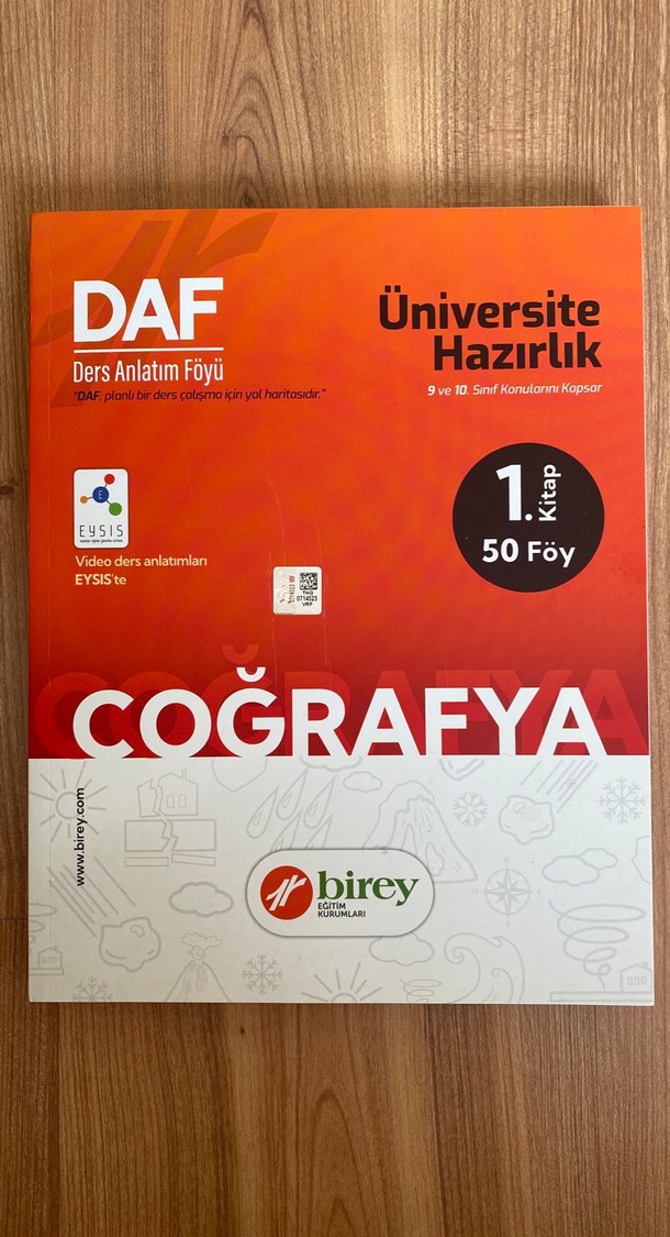 DAF Coğrafya Üniversite Hazırlık Ders Anlatım Föyü - Görsel 2