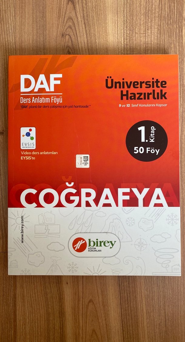 DAF Coğrafya Üniversite Hazırlık Ders Anlatım Föyü - Görsel 3