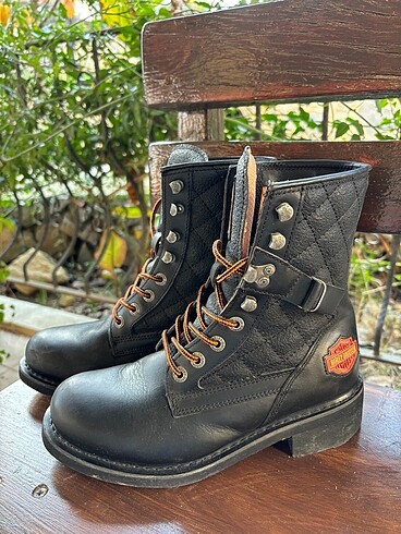 Siyah Harley Davidson bot