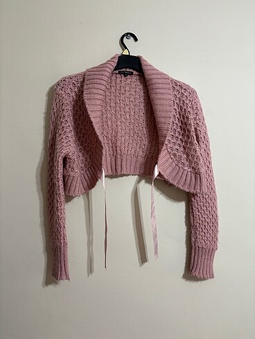 Crop hırka
