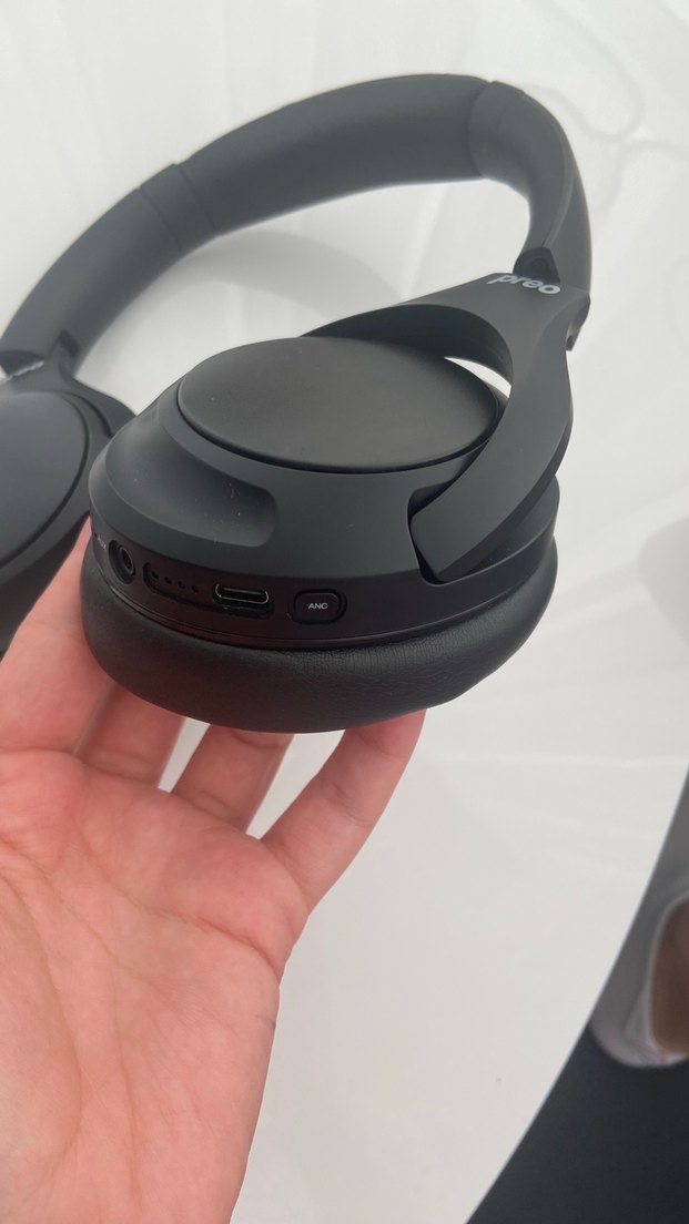 Siyah Kulak Üstü Kulaklık - Görsel 4