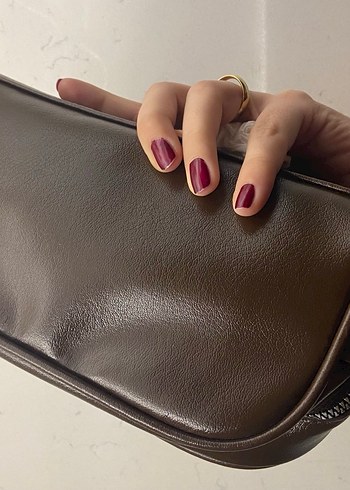 Lcw Kahverengi Deri erkek el çantası - Görsel 5