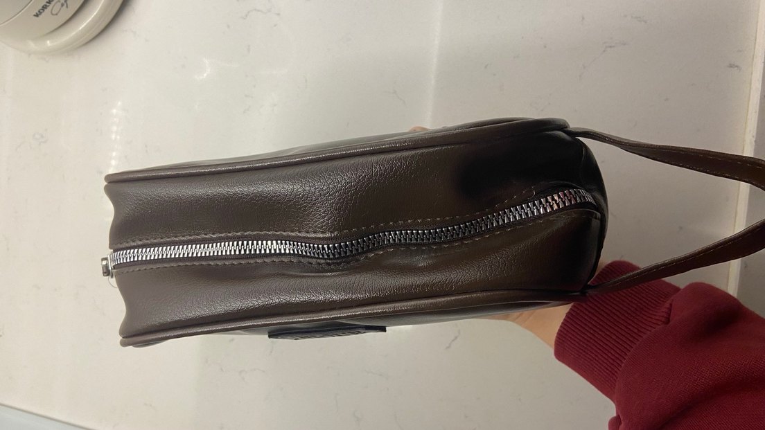 Lcw Kahverengi Deri erkek el çantası - Görsel 4