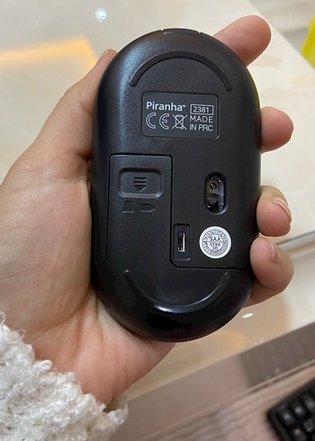 Piranha Siyah Kablosuz Mouse - Görsel 2