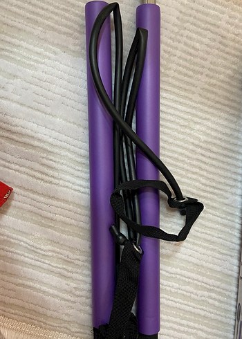 Mor Desenli Pilates Bandı ATESBARI - Görsel 2