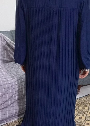 piliseli bilek ve boyun taş detaylı abiye - Görsel 2