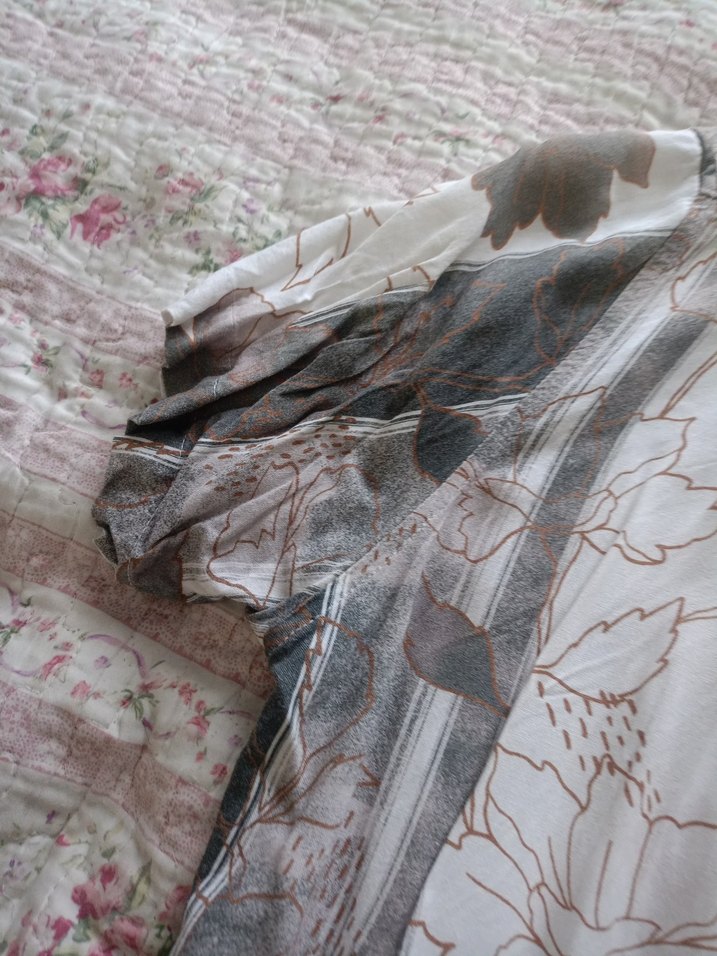 Gri Bohem Desenli Erkek Gömlek - Görsel 2