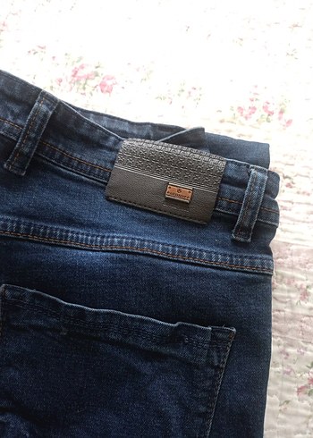 Koyu Mavi Erkek Denim Pantolon - Görsel 5