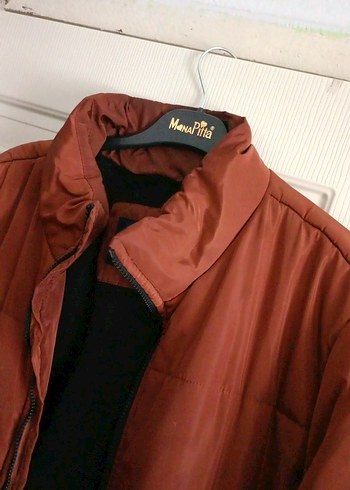 Kahverengi ve  Erkek Mont - Görsel 5