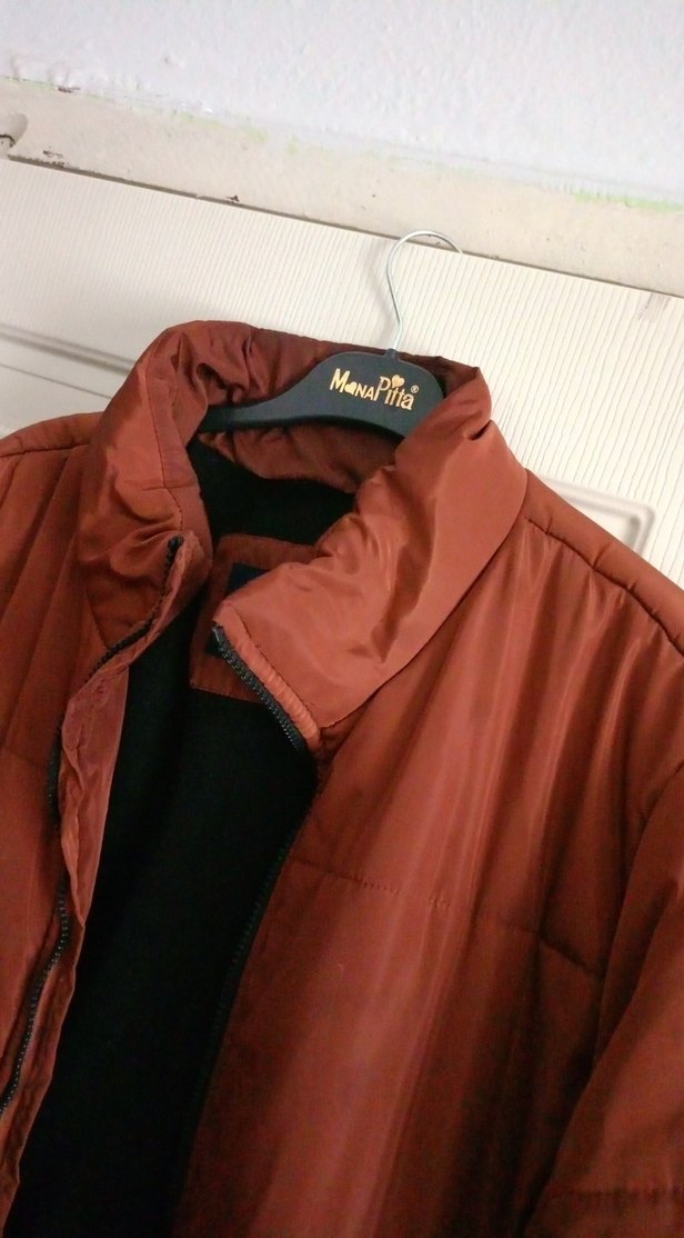 Kahverengi ve  Erkek Mont - Görsel 5