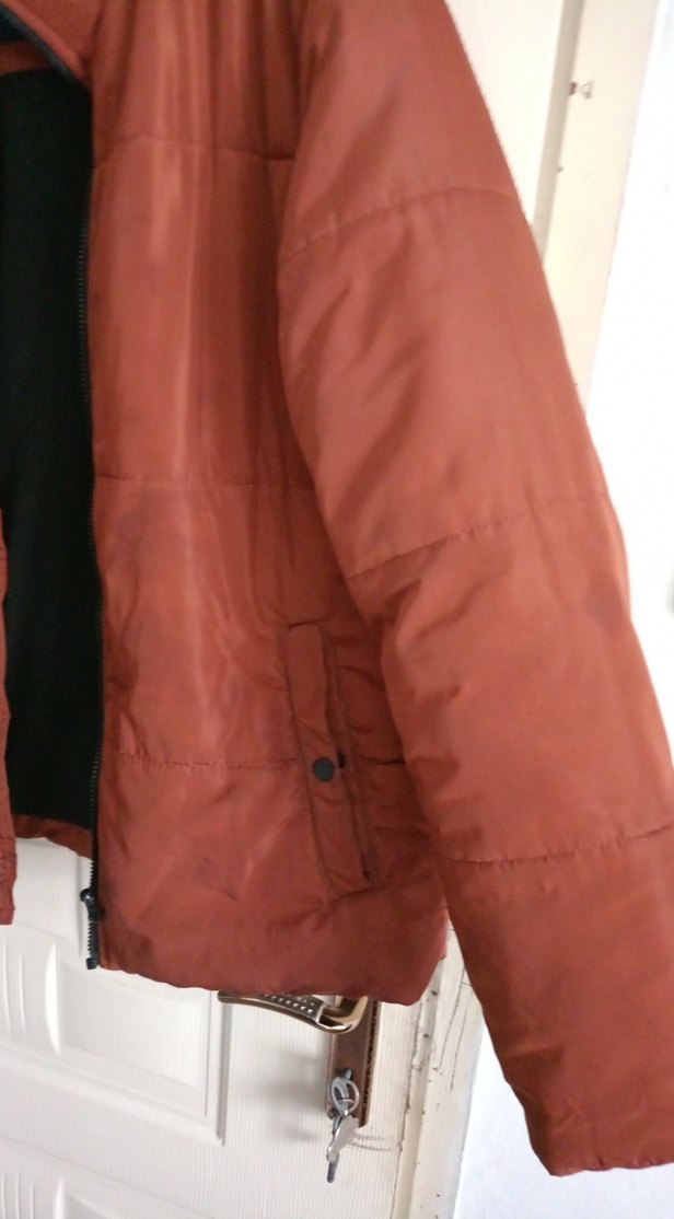 Kahverengi ve  Erkek Mont - Görsel 4