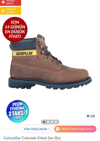 Cat bot Kahverengi Deri Kadın Botları Yüksek Topuklu - Görsel 2