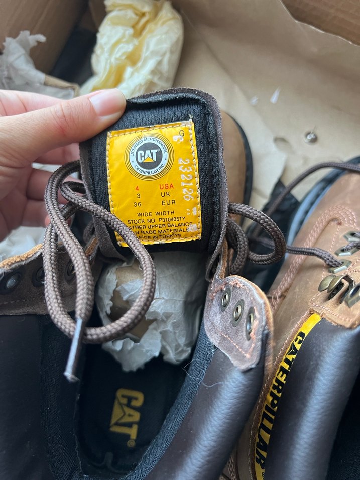 Cat bot Kahverengi Deri Kadın Botları Yüksek Topuklu - Görsel 5