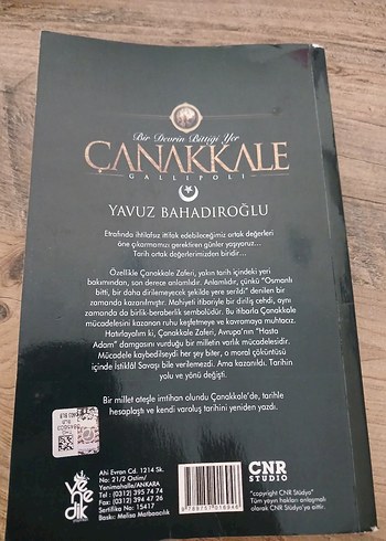 Çanakkale - Yavuz Bahadıroğlu