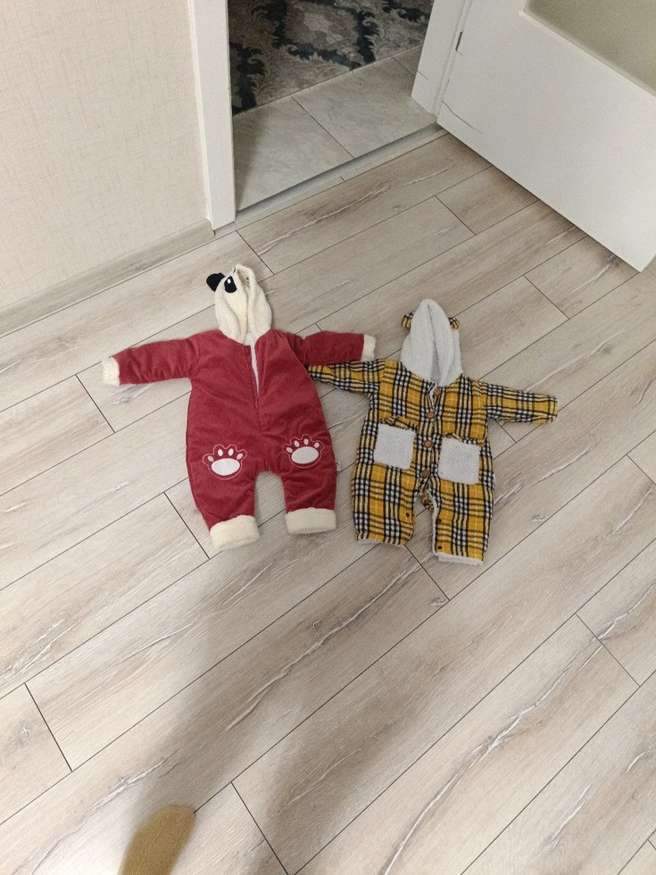 Bebek Kar Tulumu Kapüşonlu - Görsel 3