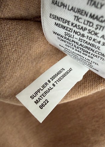 Polo Ralph Lauren Bej Polo Yaka Tişört - Görsel 7