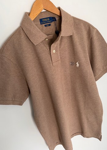 Polo Ralph Lauren Bej Polo Yaka Tişört - Görsel 4