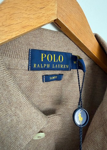 Polo Ralph Lauren Bej Polo Yaka Tişört - Görsel 5
