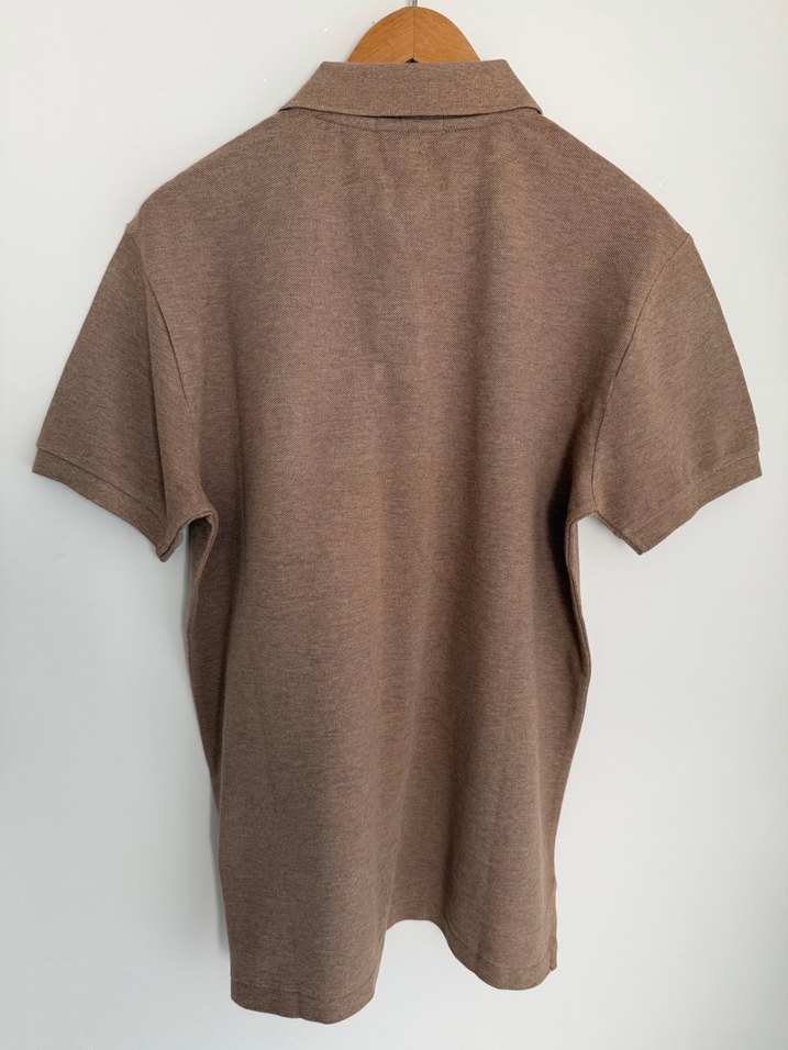 Polo Ralph Lauren Bej Polo Yaka Tişört - Görsel 3