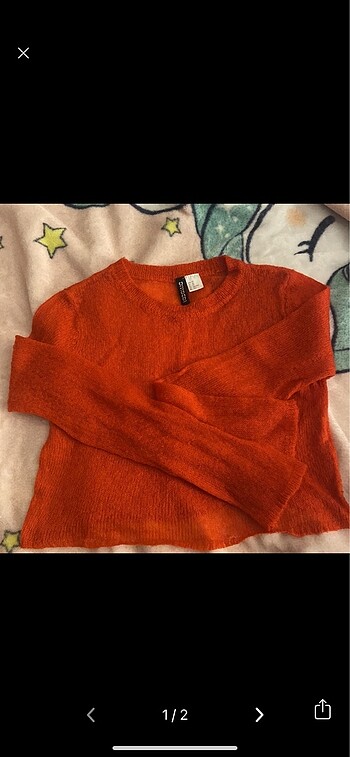 H&m crop ince triko