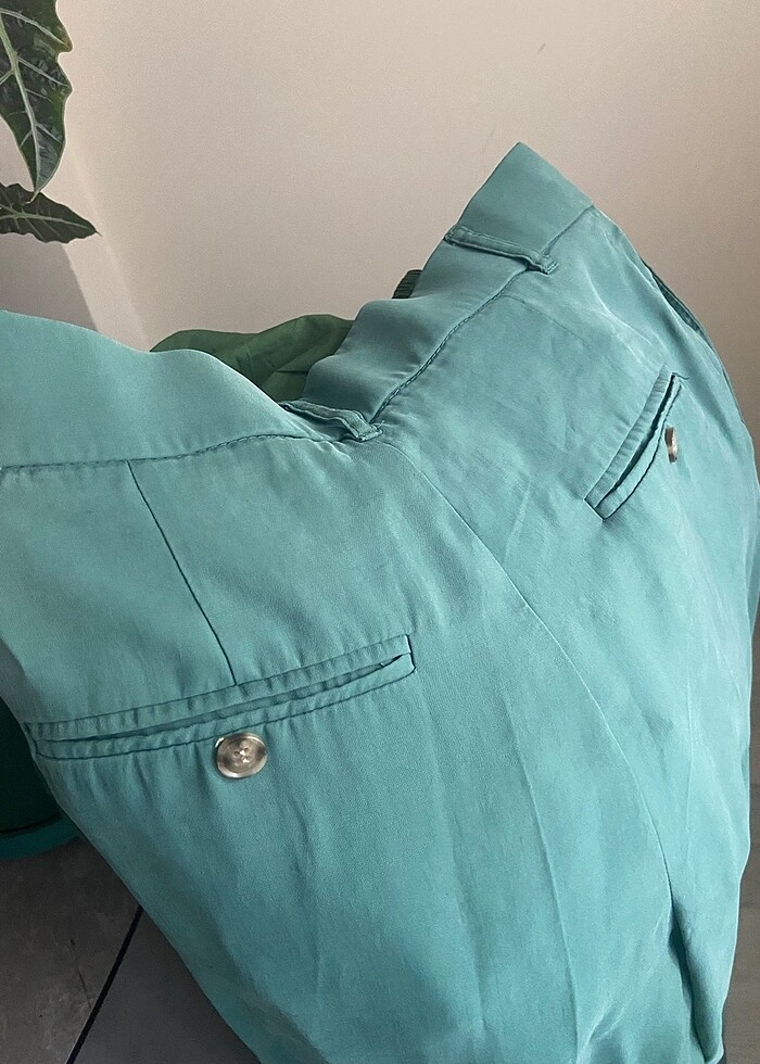 Zara lyocell kumaş pantolon - Görsel 3