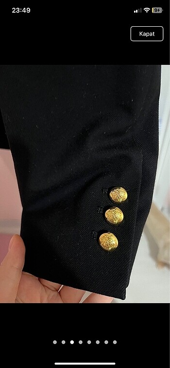 m Beden H&M kışlık kalın blazer