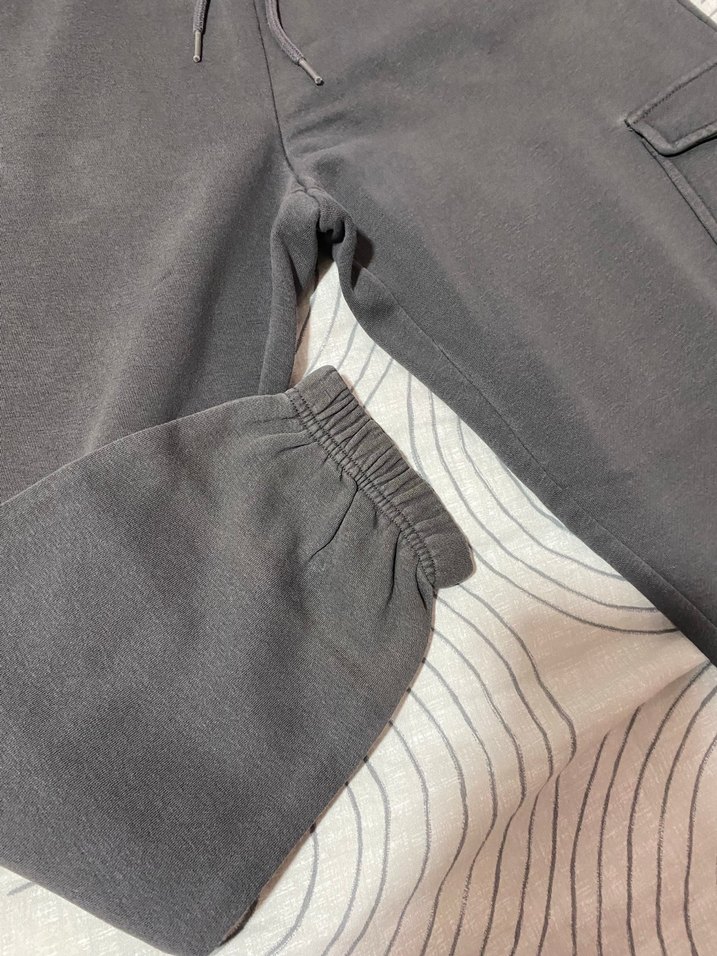Gri Rahat Kesim Eşofman Altı - Görsel 2