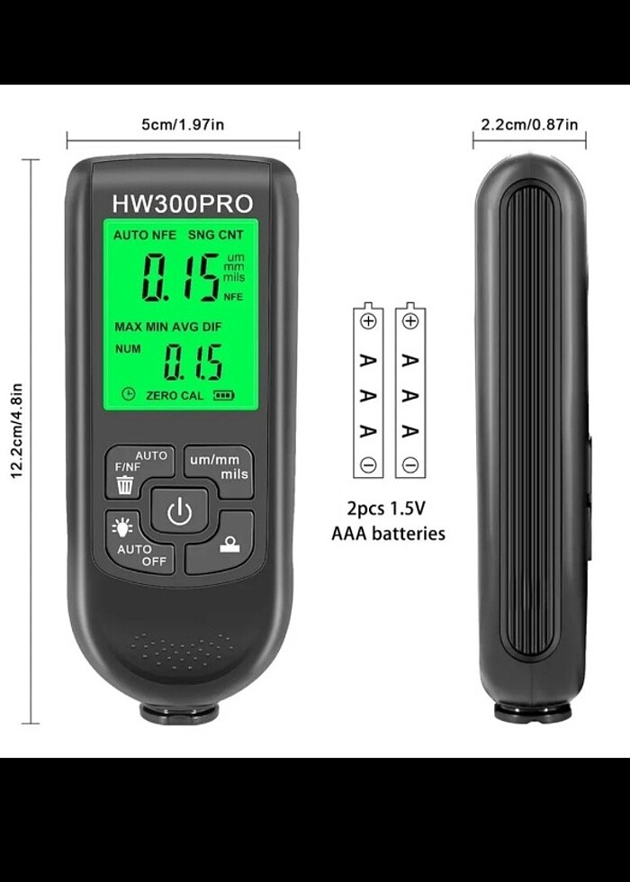 Boya kalınlık ölçer  - Görsel 3