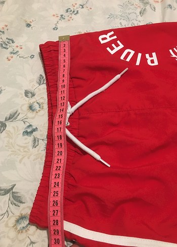 Kırmızı Erkek Çocuk Şort Mayo - Görsel 5