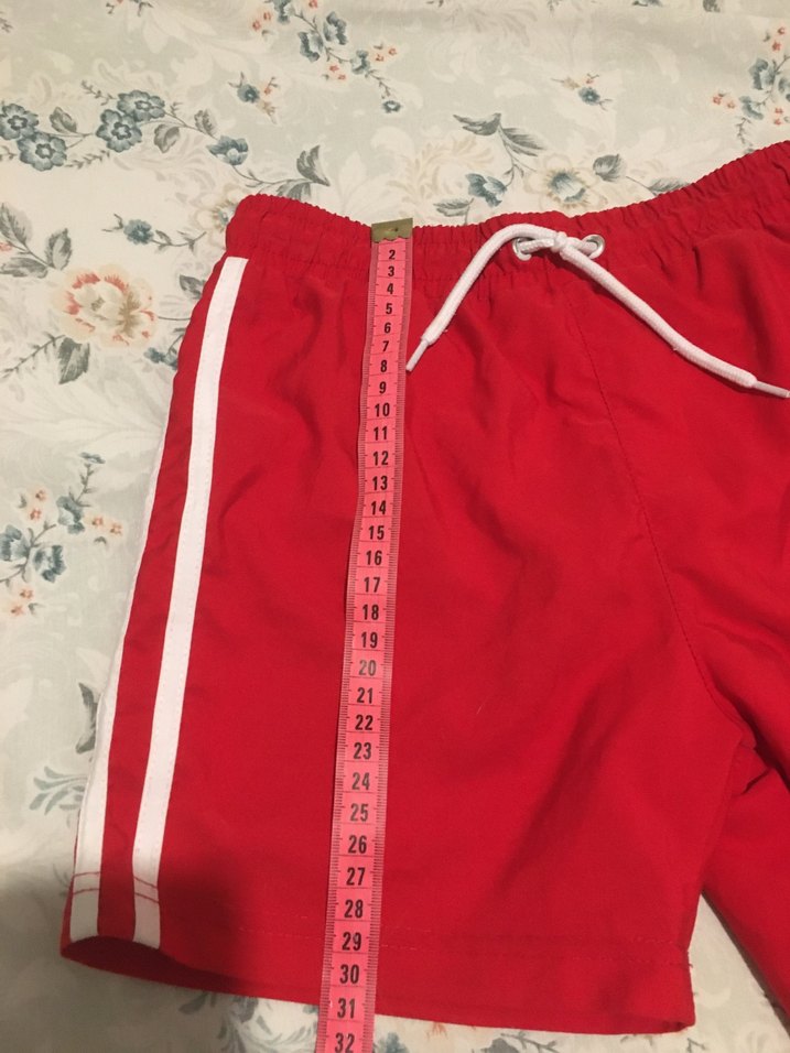 Kırmızı Erkek Çocuk Şort Mayo - Görsel 4