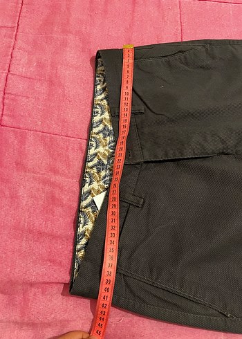 Erkek füme gri Regular Fit Kemerli Pantolon - Görsel 4